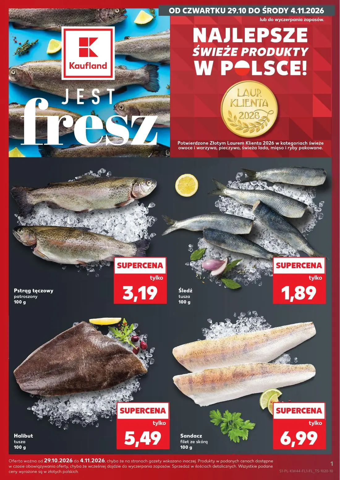 Gazetka Kaufland od 29.10.2026 do 04.11.2026