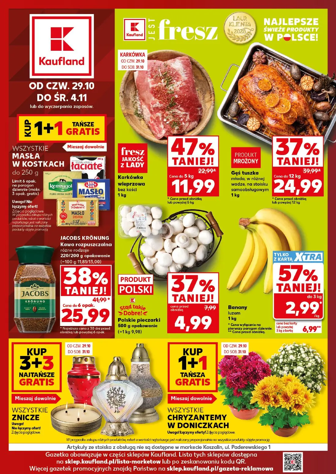 Gazetka Kaufland od 29.10.2026 do 04.11.2026