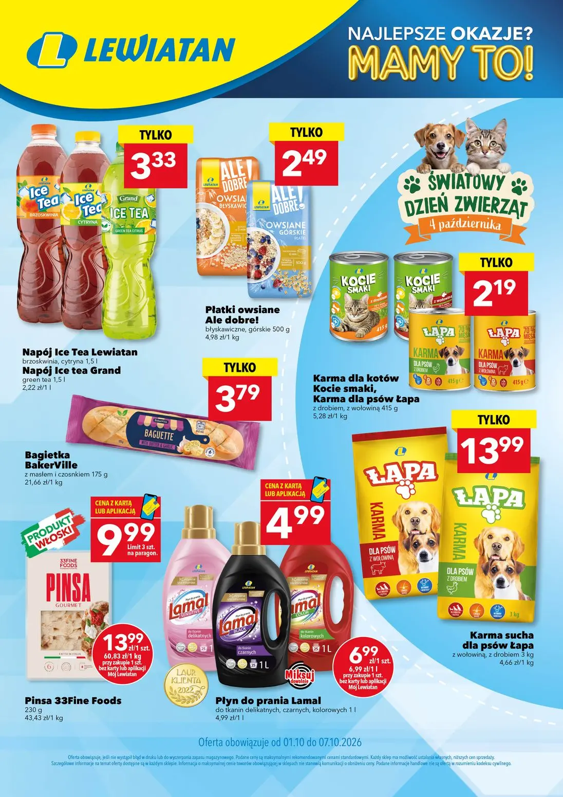 Gazetka Lewiatan od 01.10.2026 do 07.10.2026