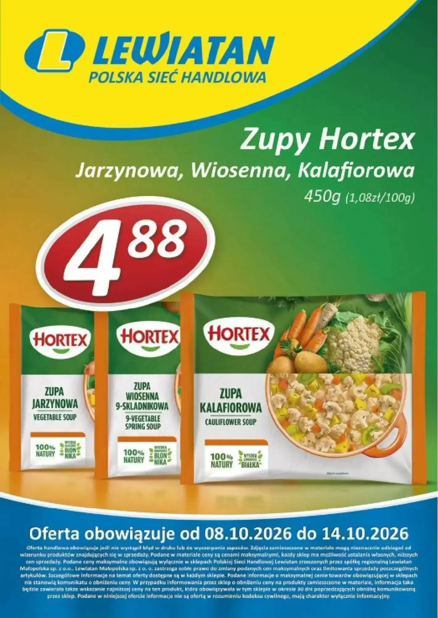 Gazetka Lewiatan od 07.10.2026 do 14.10.2026