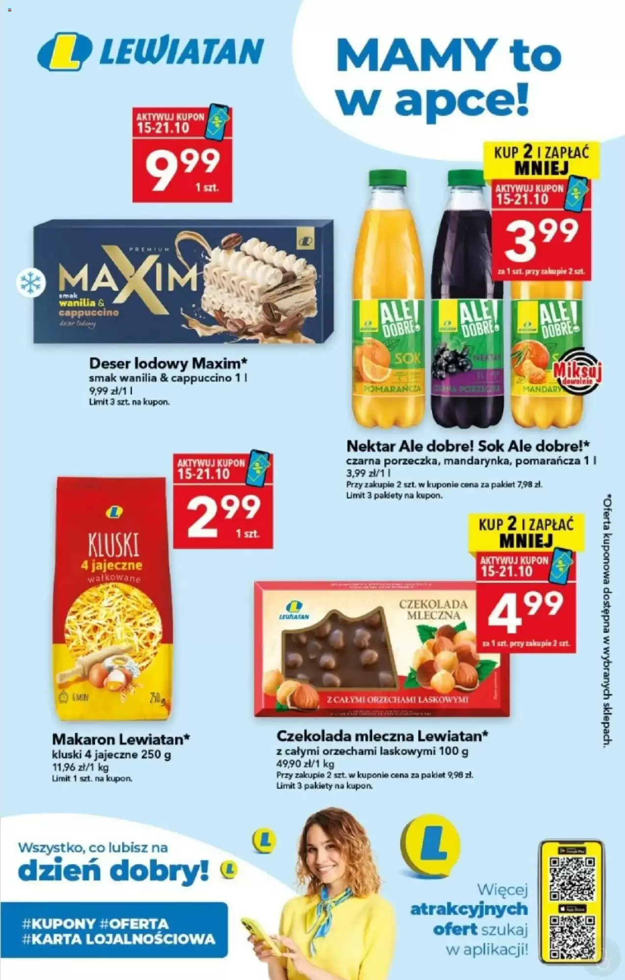 Gazetka Lewiatan od 15.10.2026 do 21.10.2026