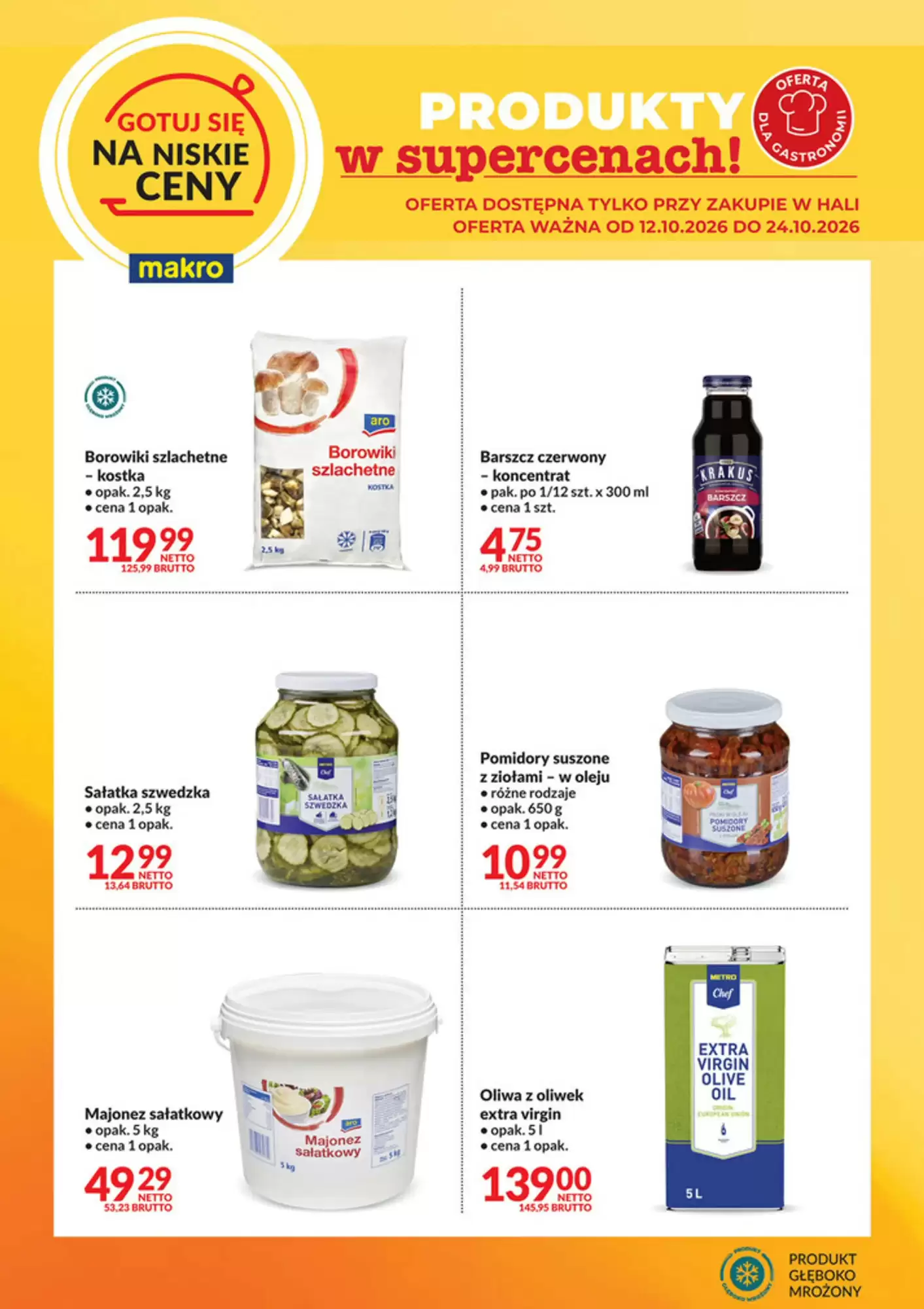 Gazetka Makro od 12.10.2026 do 24.10.2026