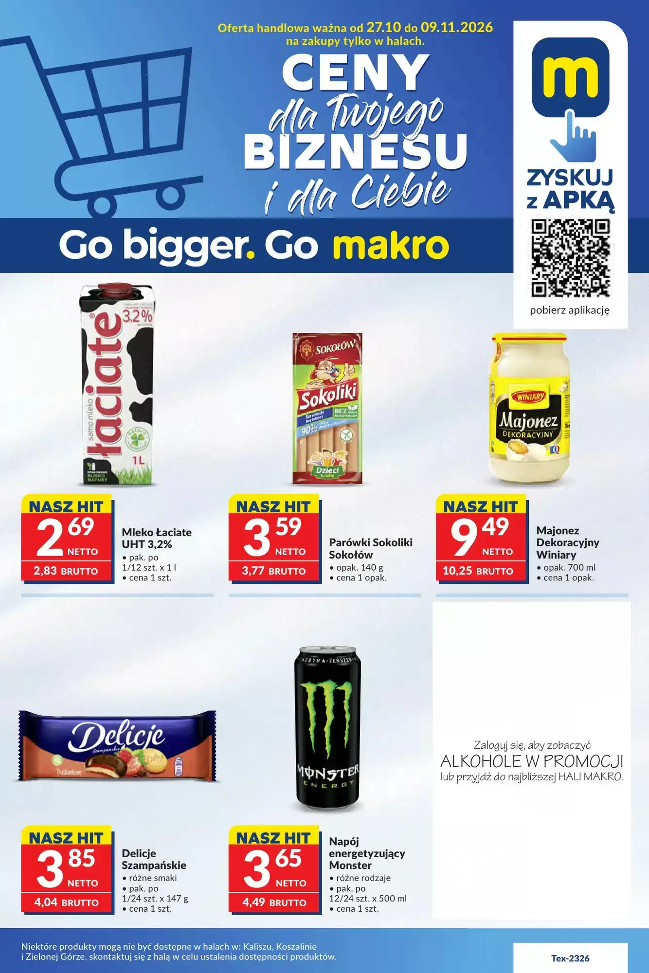 Gazetka Makro od 27.10.2026 do 09.11.2026