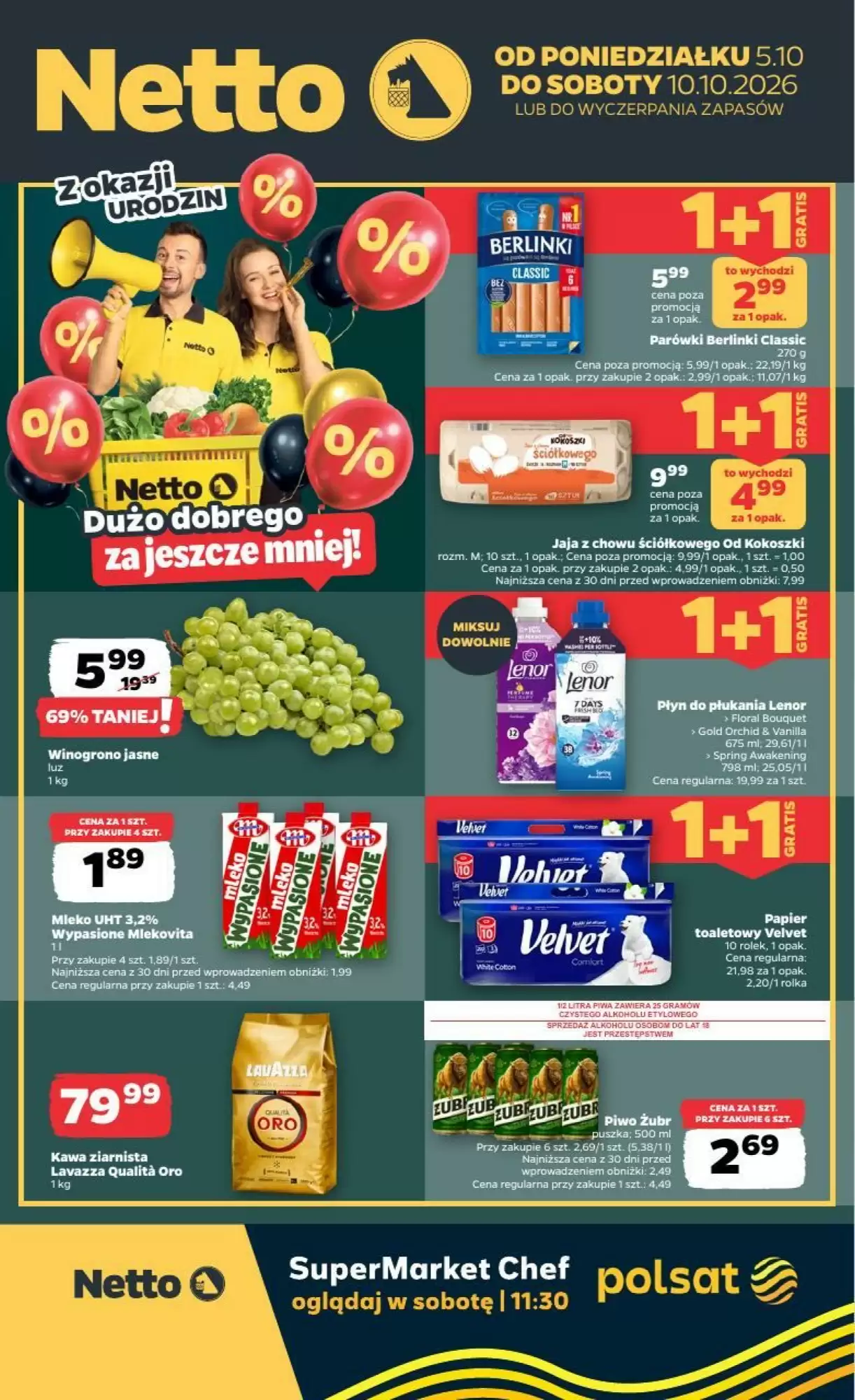 Gazetka NETTO od 05.10.2026 do 10.10.2026