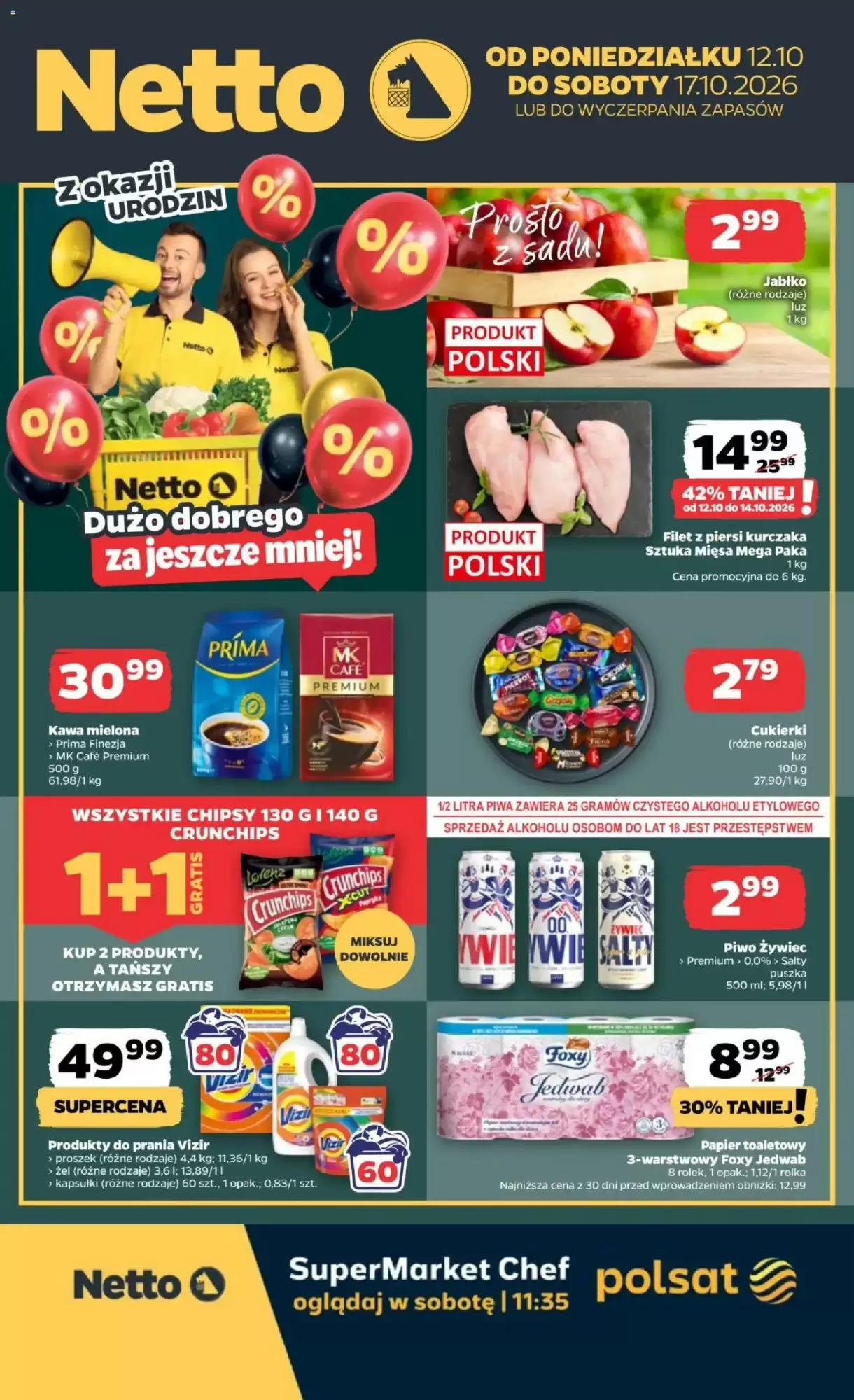 Gazetka NETTO od 12.10.2026 do 17.10.2026