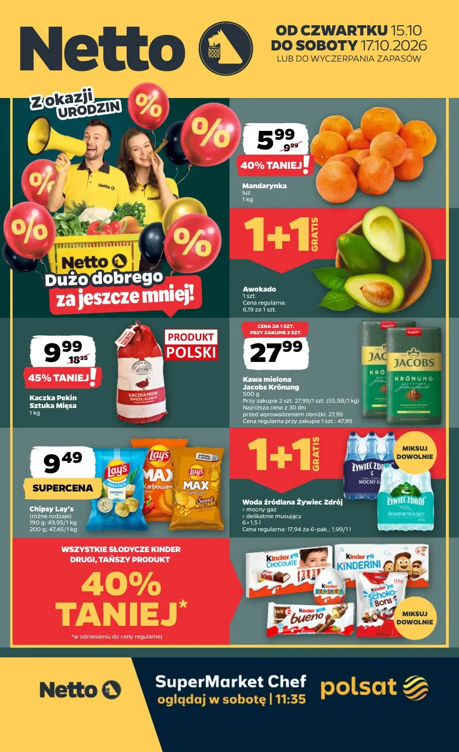 Gazetka NETTO od 15.10.2026 do 17.10.2026