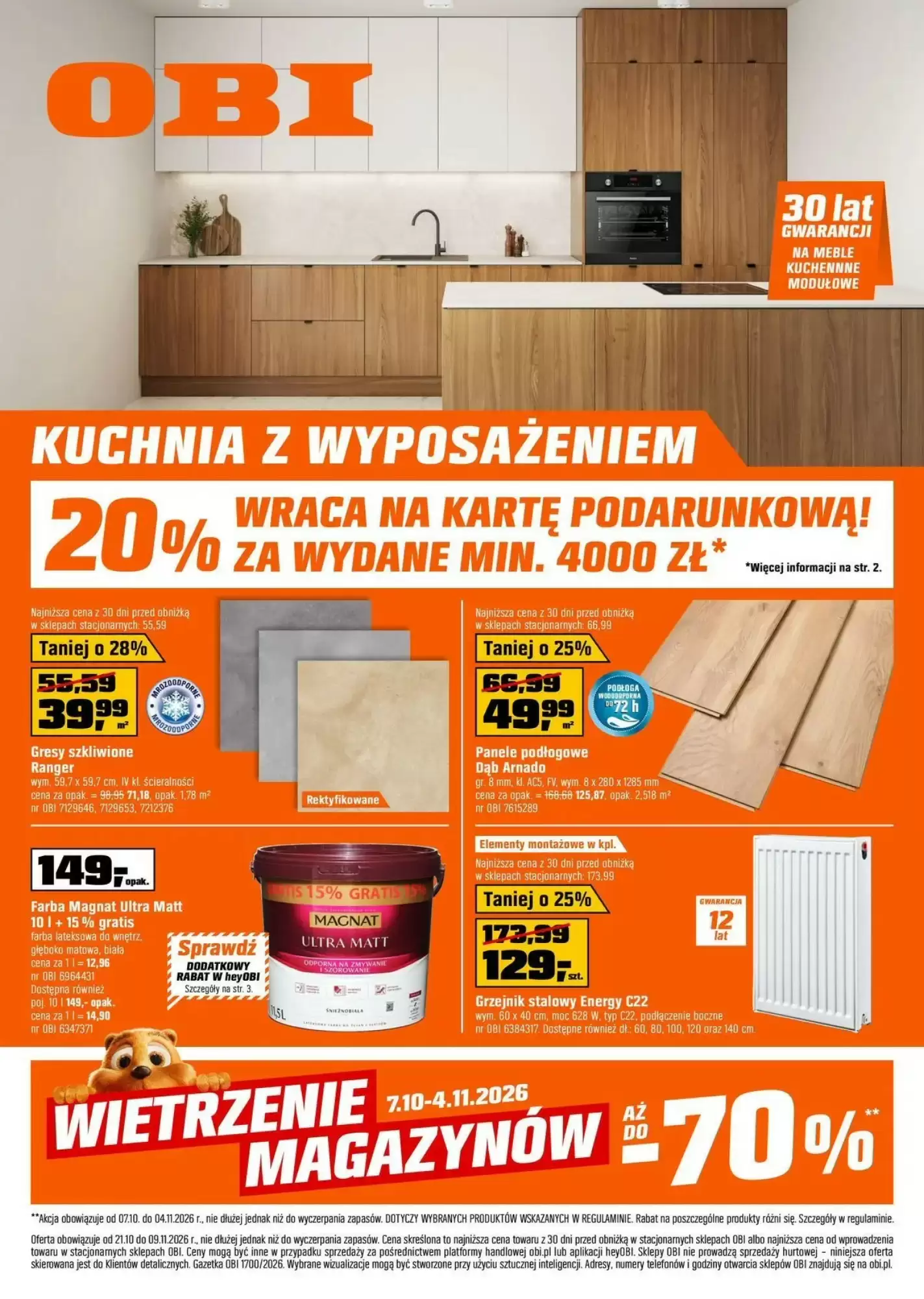 Gazetka Obi od 21.10.2026 do 09.11.2026