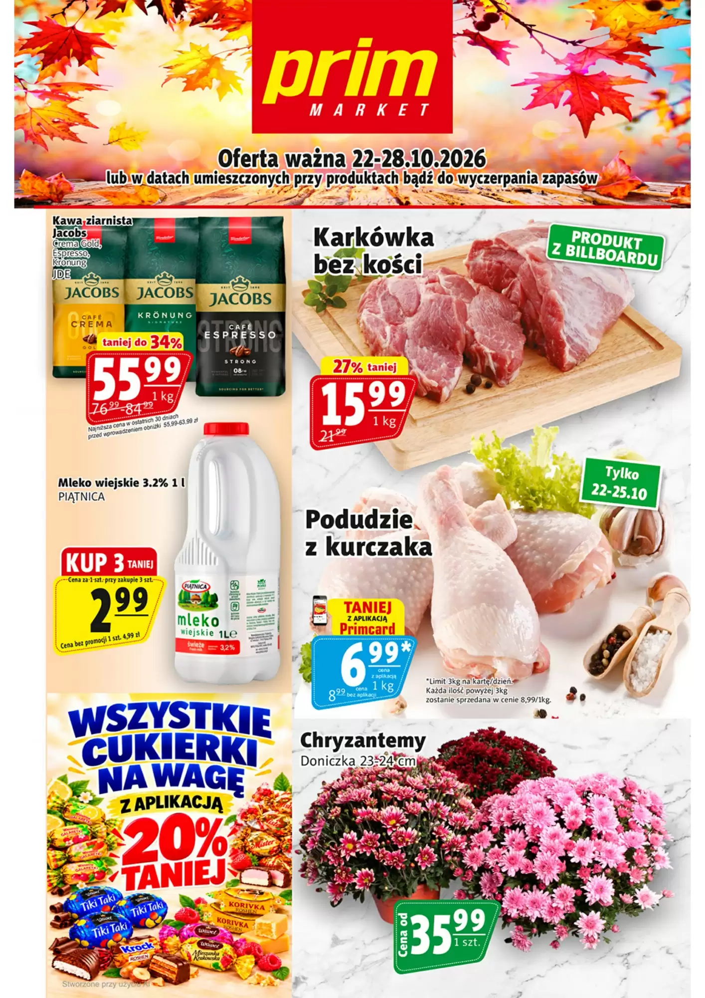 Gazetka Prim Market od 22.10.2026 do 28.10.2026