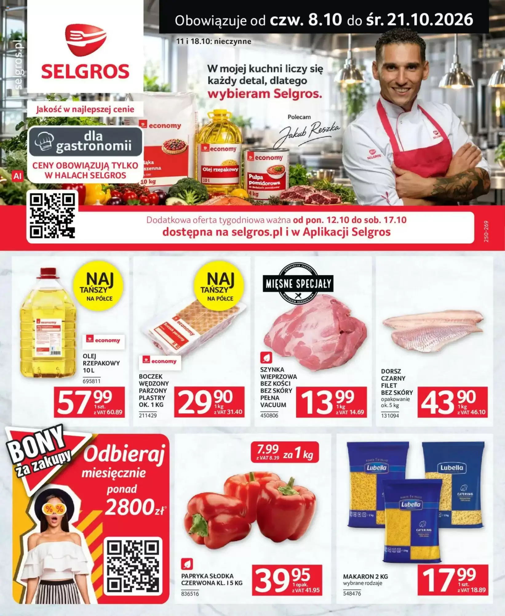 Gazetka Selgros od 08.10.2026 do 21.10.2026