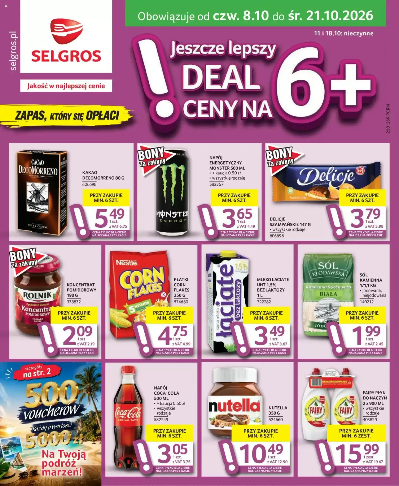 Gazetka Selgros od 08.10.2026 do 21.10.2026