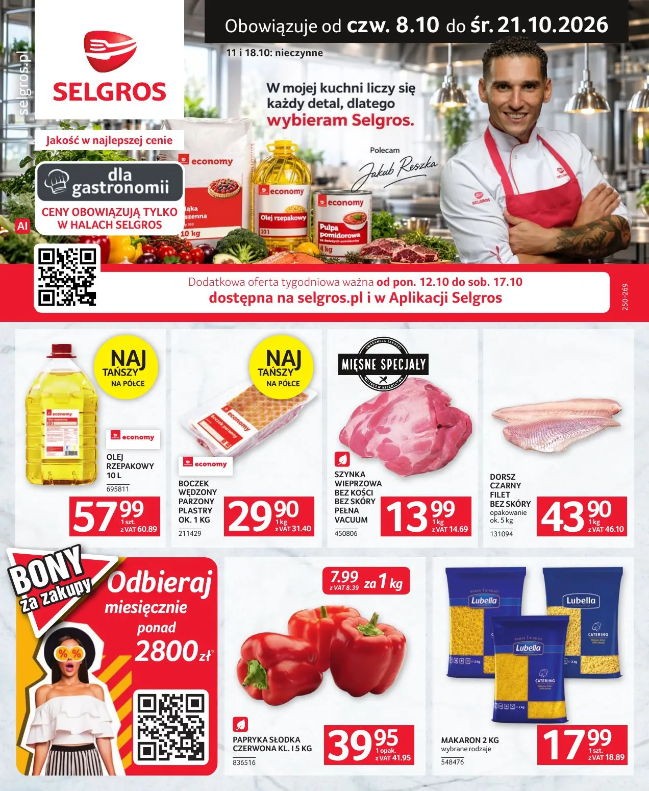 Gazetka Selgros od 08.10.2026 do 21.10.2026