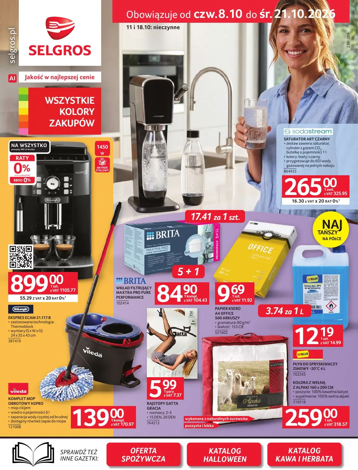 Gazetka Selgros od 08.10.2026 do 21.10.2026