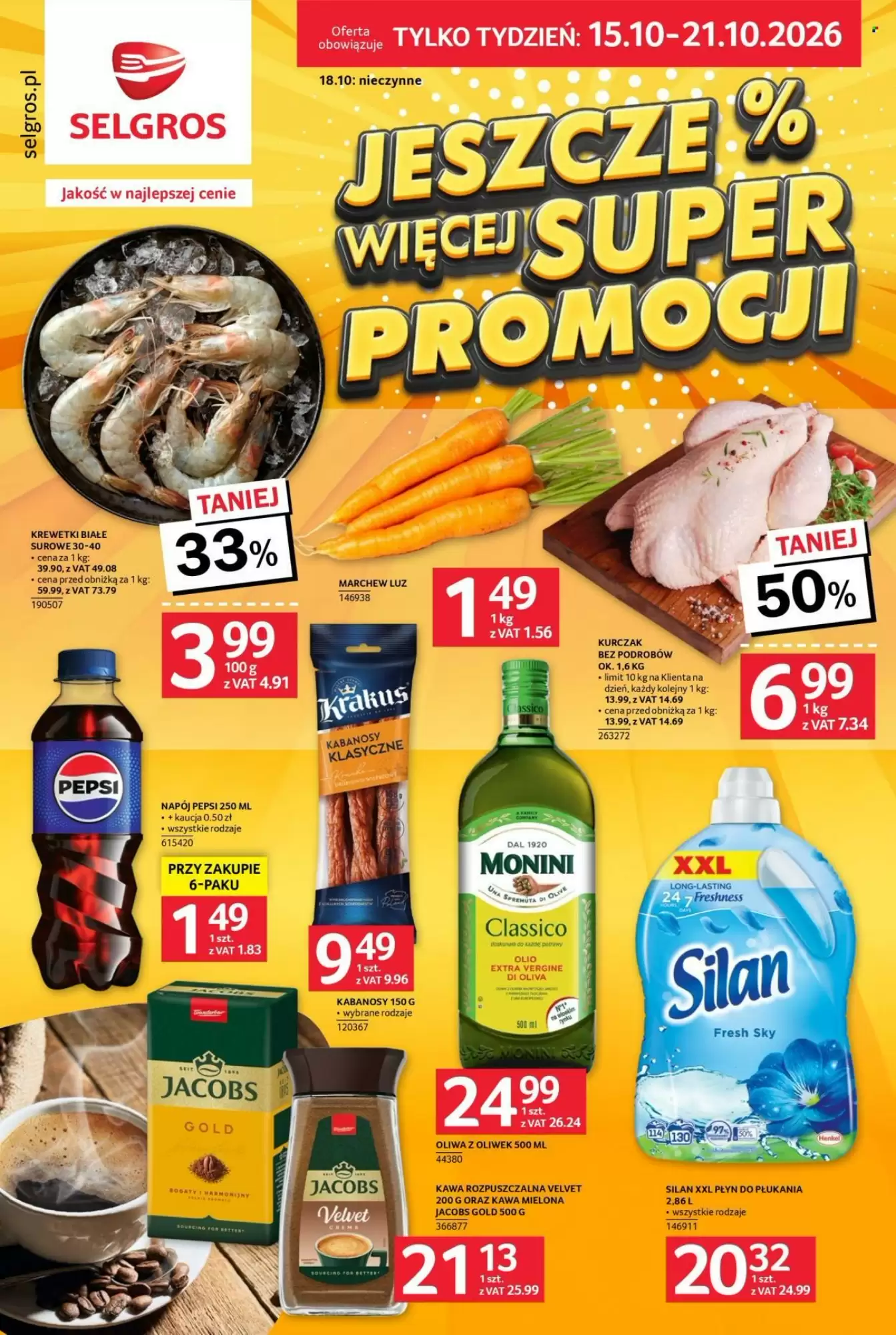Gazetka Selgros od 15.10.2026 do 21.10.2026