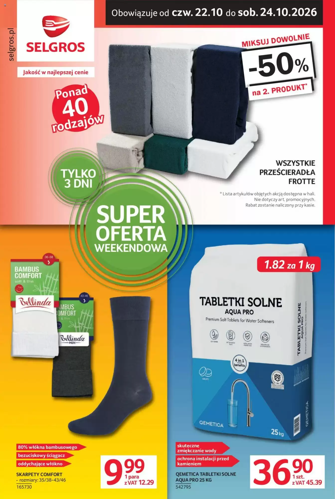 Gazetka Selgros od 22.10.2026 do 24.10.2026
