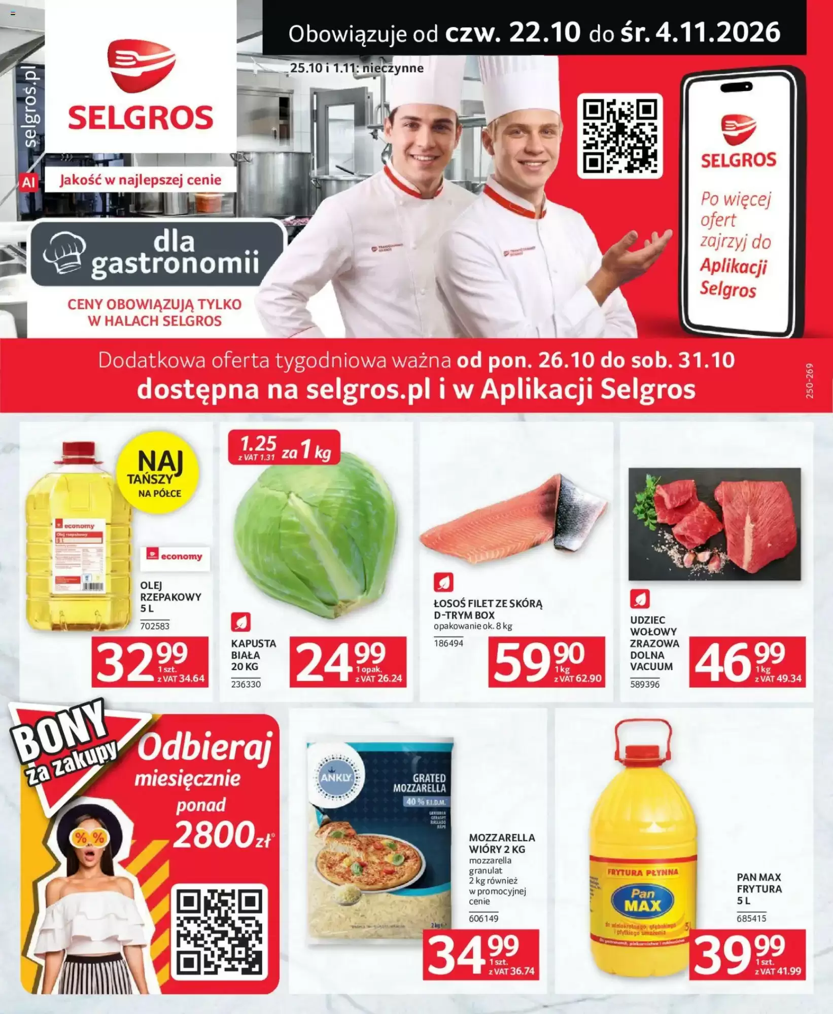 Gazetka Selgros od 22.10.2026 do 04.11.2026