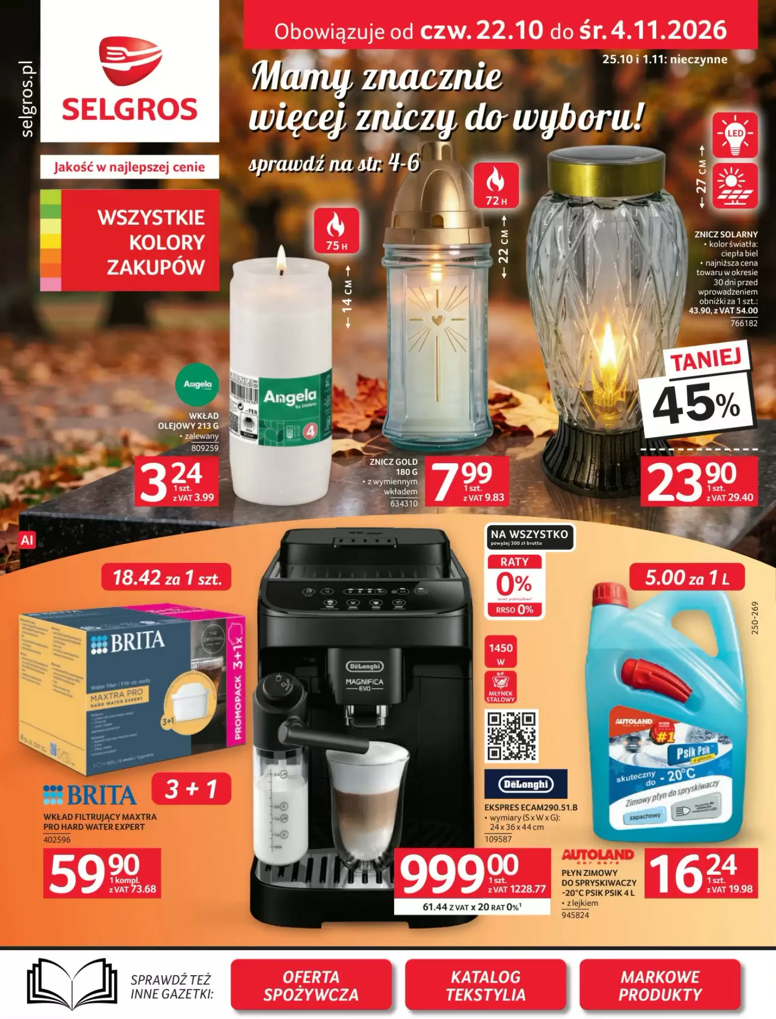 Gazetka Selgros od 22.10.2026 do 04.11.2026