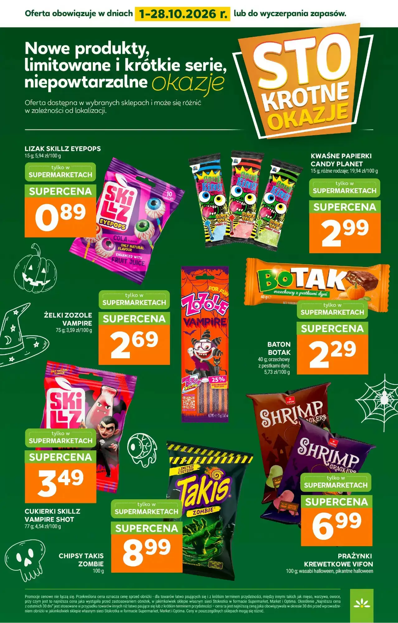 Gazetka Stokrotka od 01.10.2026 do 28.10.2026
