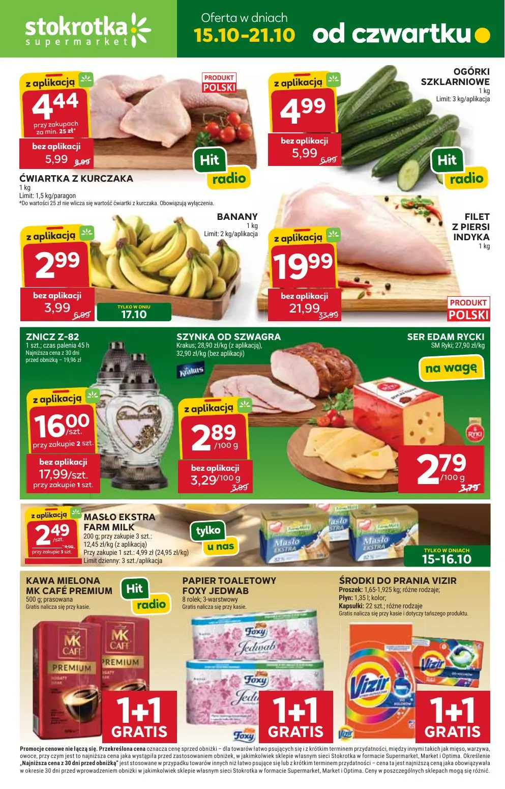 Gazetka Stokrotka Supermarket od 15.10.2026 do 21.10.2026