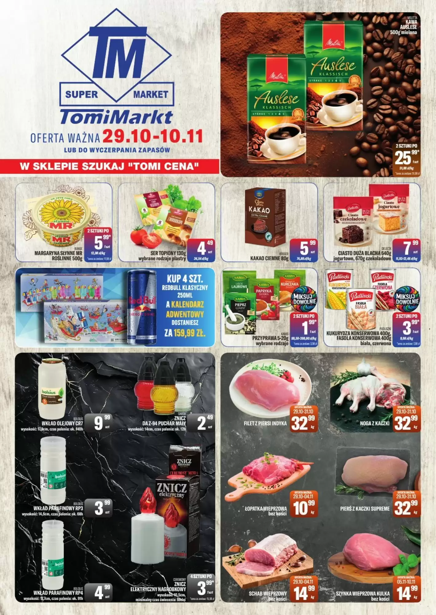 Gazetka Tomimarkt od 29.10.2026 do 10.11.2026