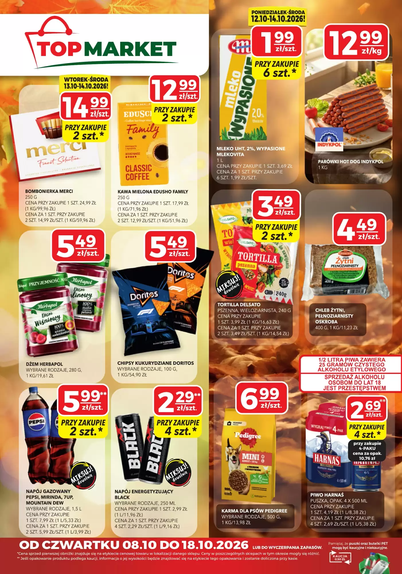 Gazetka Top Market od 08.10.2026 do 18.10.2026