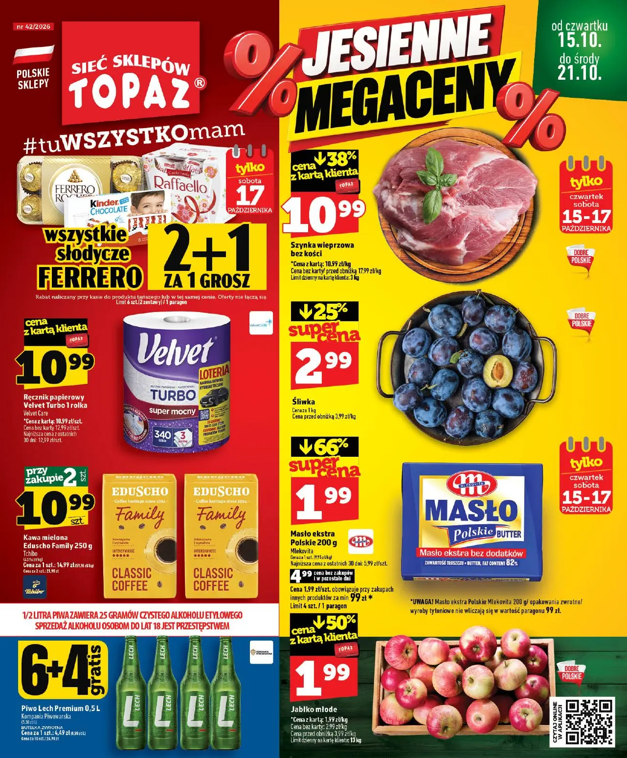 Gazetka Topaz od 15.10.2026 do 21.10.2026