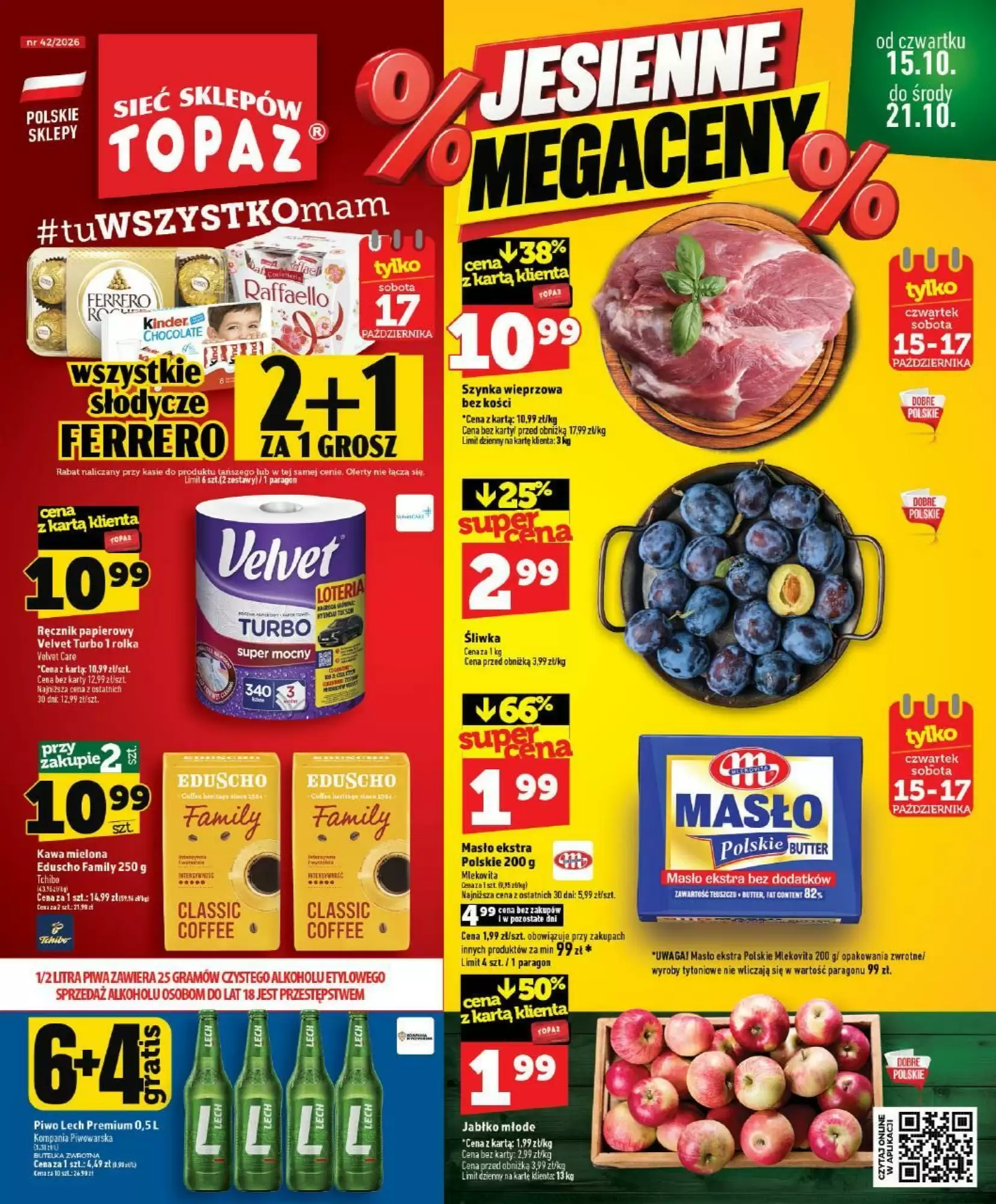 Gazetka Topaz od 15.10.2026 do 21.10.2026
