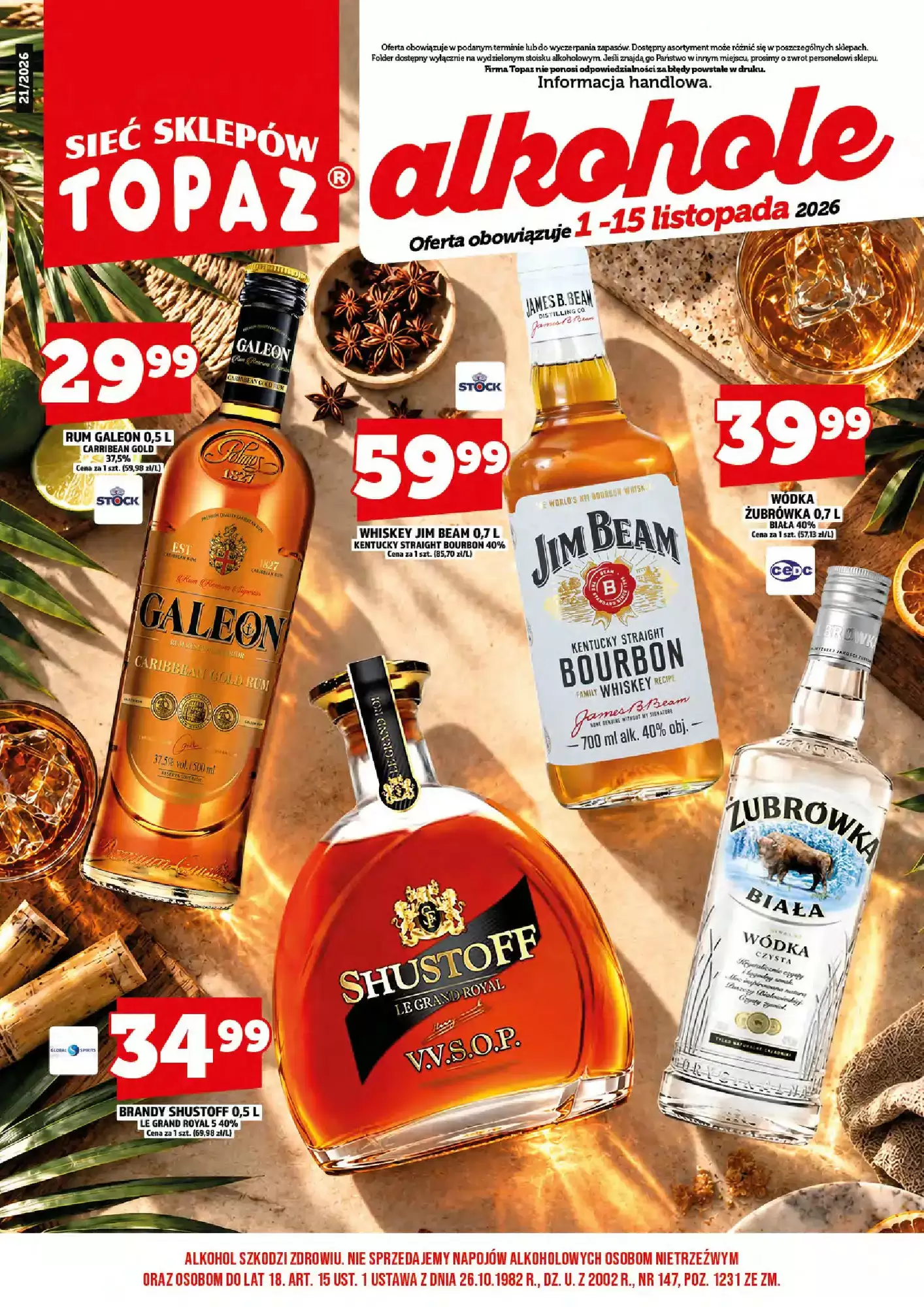 Gazetka Topaz od 01.11.2026 do 15.11.2026