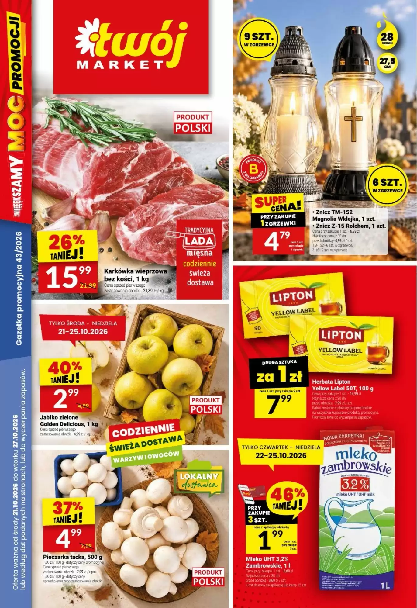 Gazetka Twój Market od 21.10.2026 do 27.10.2026