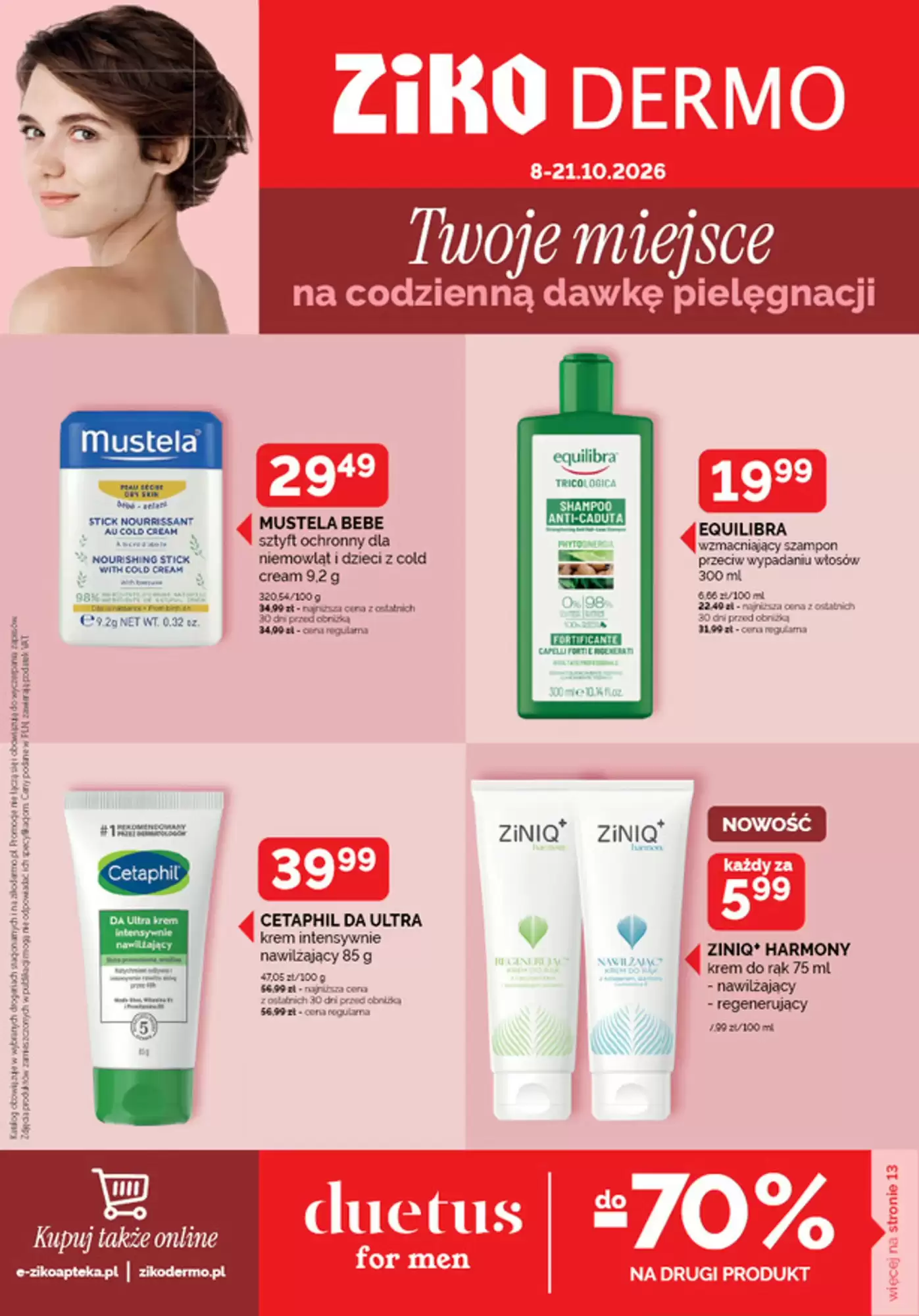 Gazetka Ziko Dermo od 08.10.2026 do 21.10.2026